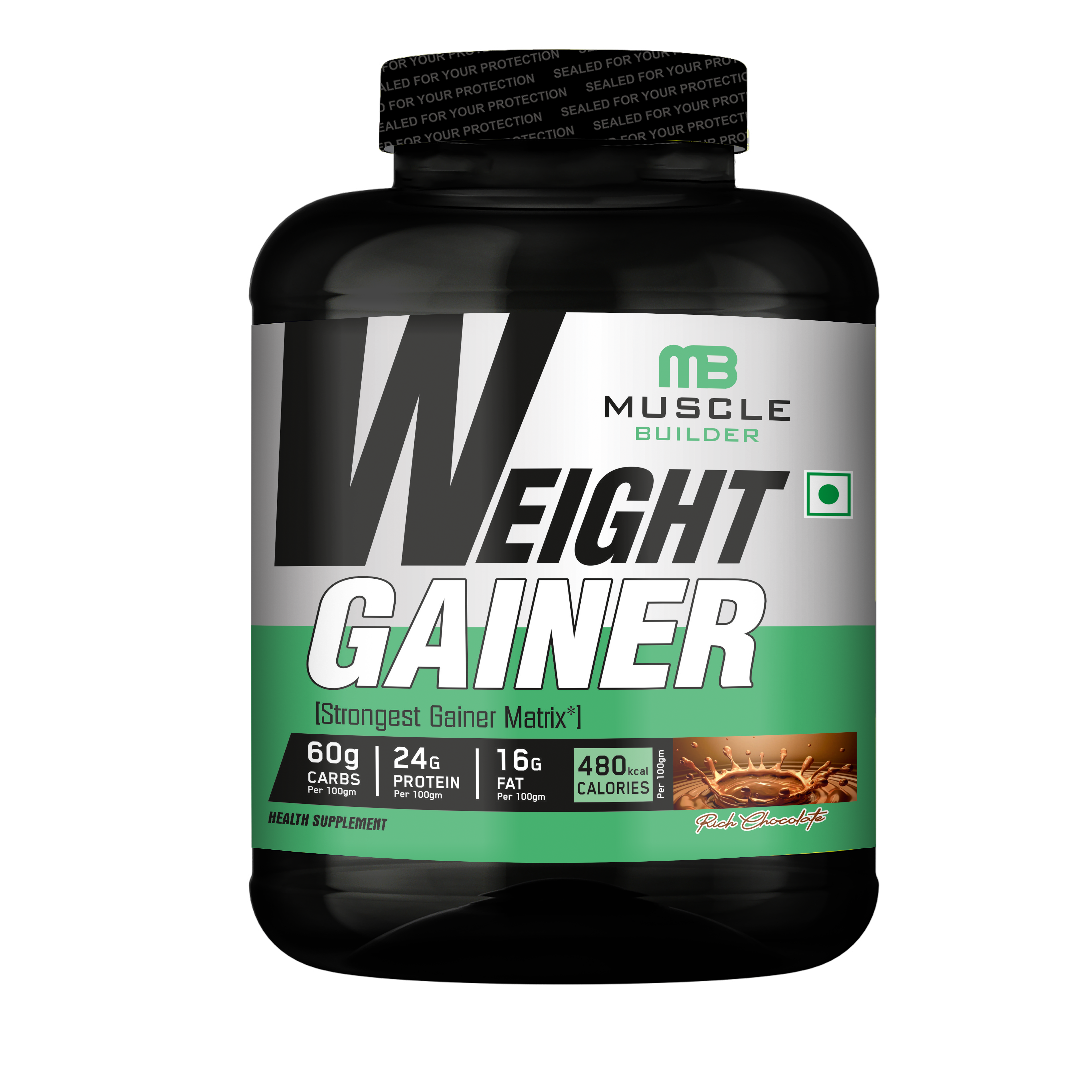 Muscle Builder Gainer Rich Chocolate