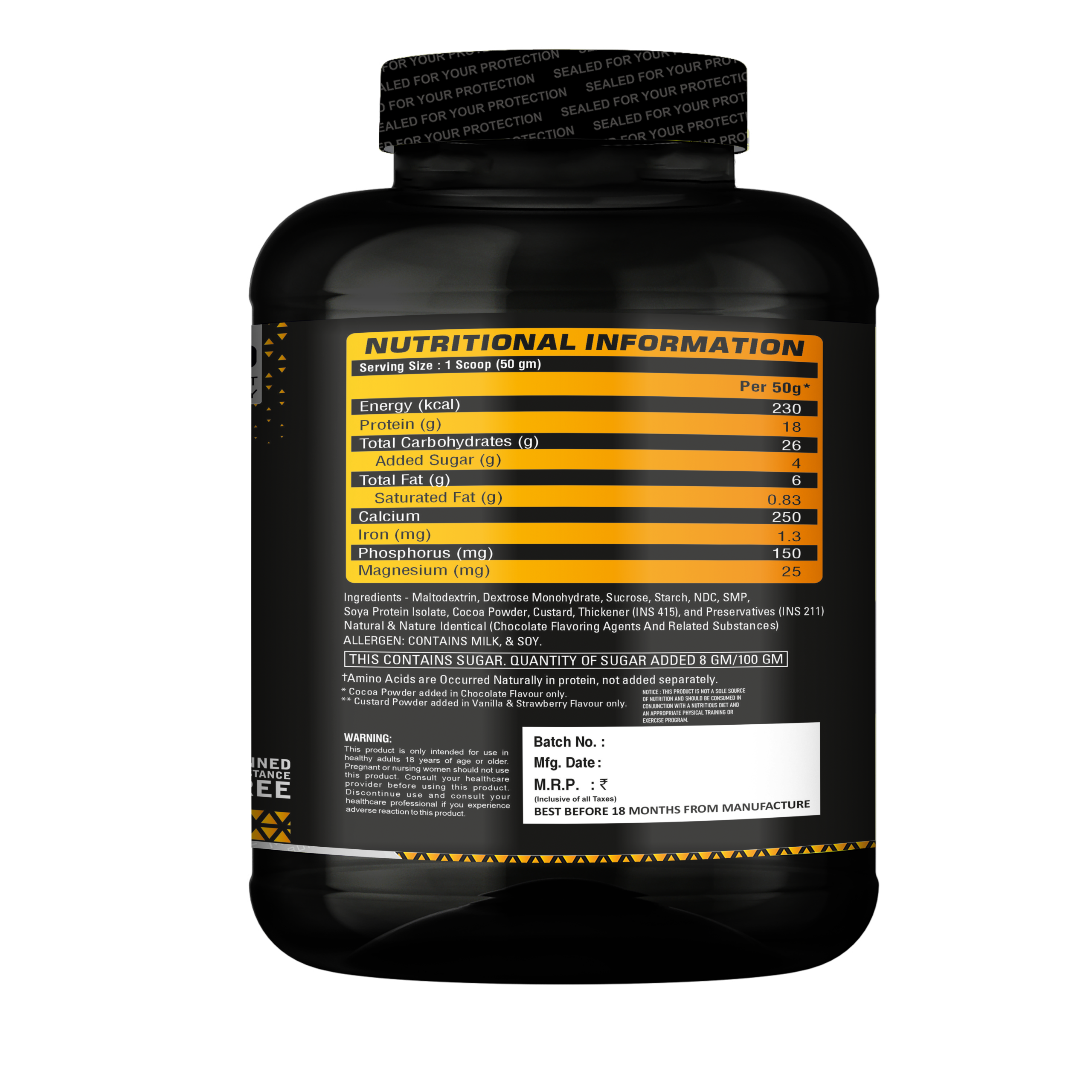 Muscle Builder Mass Gainer - Image 2