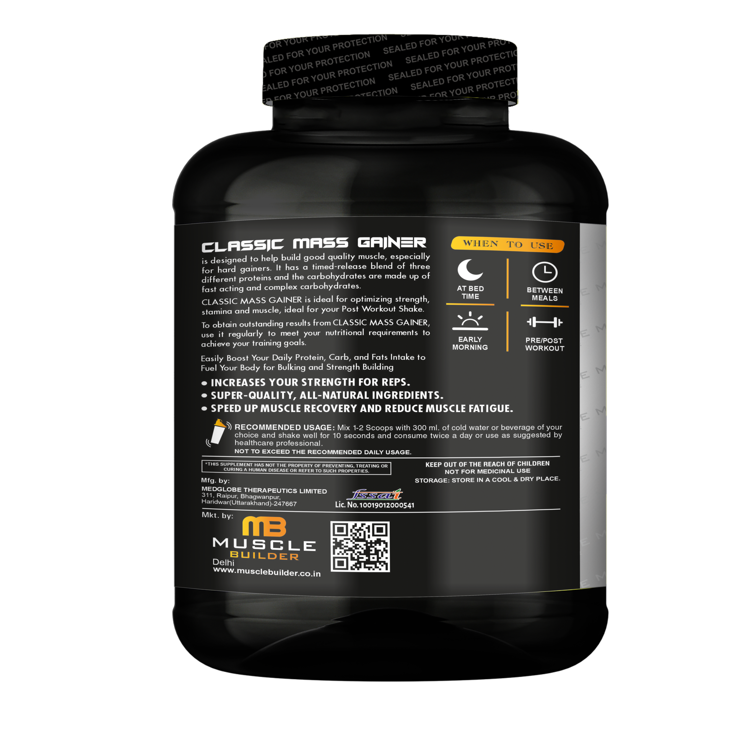 Muscle Builder Mass Gainer - Image 3